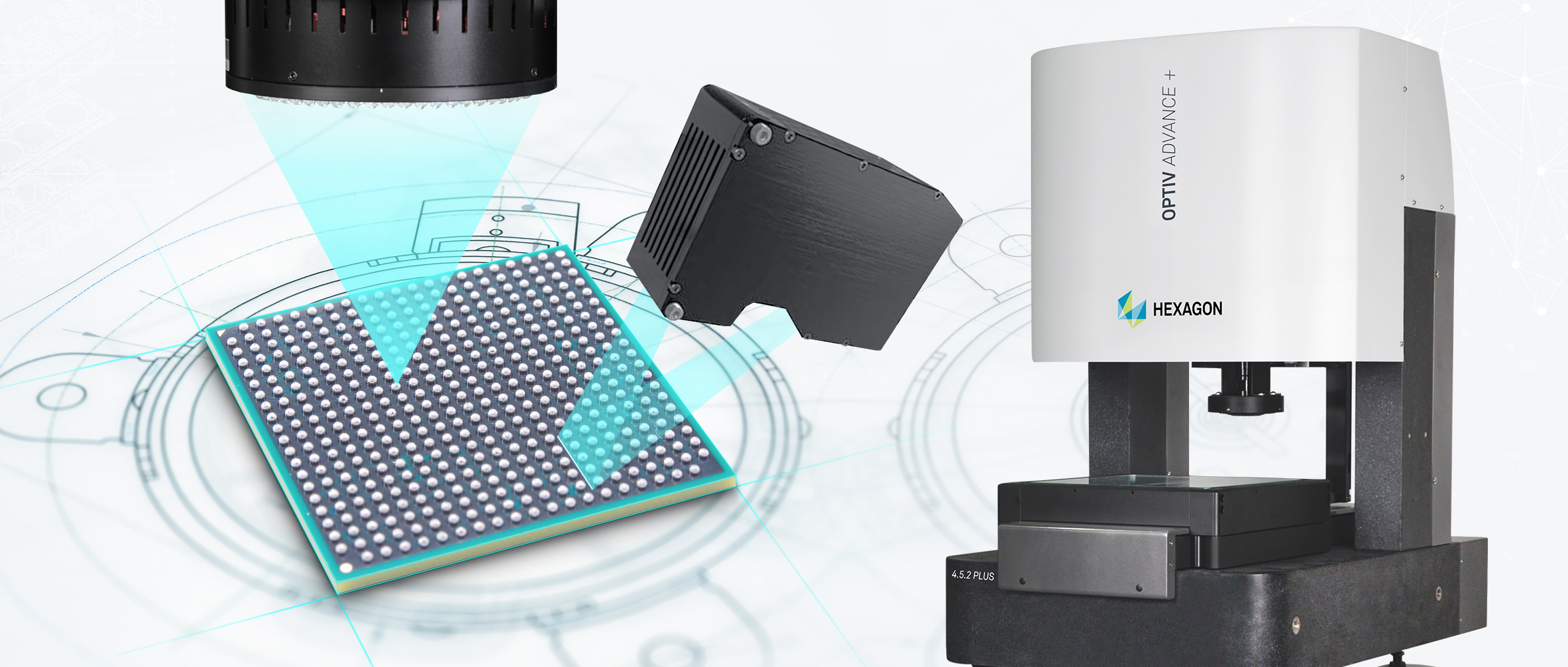 半導(dǎo)體行業(yè)案例 | 多傳感器技術(shù)集成，實(shí)現(xiàn)BGA錫球多特征快速測量