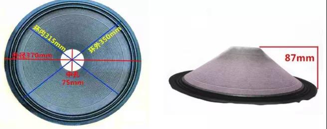 思瑞影像測量儀，實現(xiàn)音箱喇叭振膜精確測量(圖1)